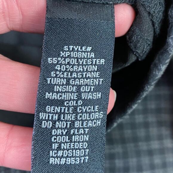 Sanctuary Runway Plaid Ponte Knit Crop Pants Sz M - Picture 7 of 7